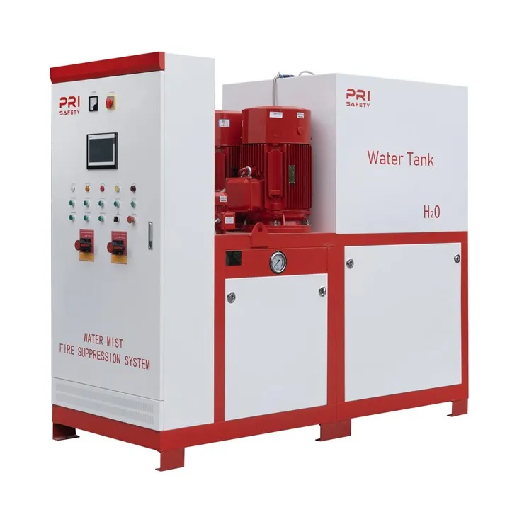 Water Mist Fire Suppression System For Data Centers And Critical Infrastructure High Pressure Water Mist System